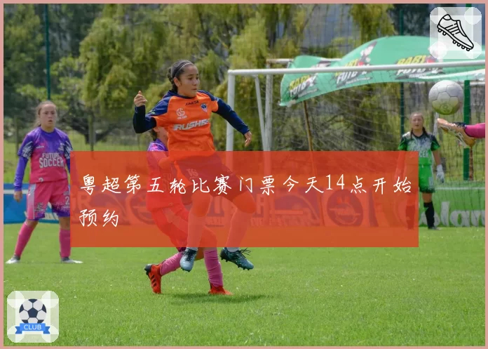 粤超第五轮比赛门票今天14点开始预约